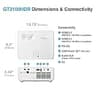 Optoma GT2100HDR Compact Short Throw Laser Projector, 1080p, 4200 Lumens