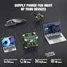 Portable Power Station 330W Pure Sine Wave, 288Wh Solar Generator Wireless Charging