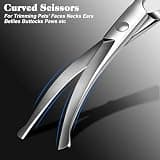 Professional 4-in-1 Titanium Dog Grooming Scissors Kit with Safety Tips