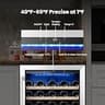 Yeego 24-Inch 52-Bottle Built-In Compressor Wine Fridge with Beech Wood Shelves