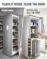 MOCREO Long-Range WiFi Remote Thermometer and Alarm Hub System for Freezers