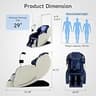 Real Relax Favor-06 3D SL-Track Full Body Zero Gravity Massage Chair with App