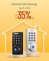 Philips Wi-Fi Door Lock with Fingerprint Passcode Keyless Entry and Auto Locking