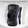 Fit Geno Adjustable Hinged Knee Brace with Removable Aluminum Support