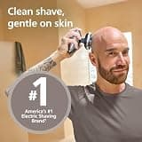 Philips Norelco Head Shaver Pro 9000 Series Wet & Dry Electric Shaver (HS9980/40)