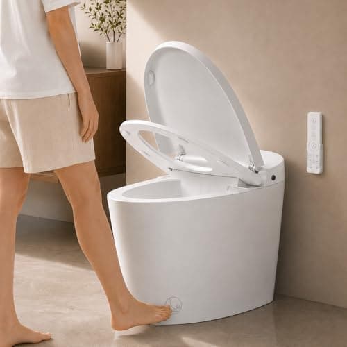EPLO E18PRO Modern Elongated Smart Toilet with Built-in Tank and Bidet