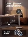 Dreo Omni-Directional Smart Pedestal Fan with Wi-Fi and Voice Control