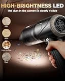 Svoko 26000Pa High-Power Handheld Cordless Vacuum with Brushless Motor