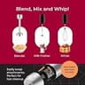 MuellerLiving Ultra-Stick 500W Ergonomic Immersion Hand Blender System