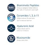 CeraVe Skin Renewing Night Cream with Biomimetic Peptides, Hyaluronic Acid & Ceramides