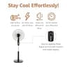 Amazon Basics 16-Inch Dual-Tier Pedestal Room Fan with Remote Control