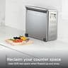 Ninja SP151 Air Fryer Toaster Oven Combo with Space-Saving Flip Design