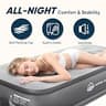 JUITOY 18-Inch Twin Air Mattress with Rechargeable Built-In Cordless Pump