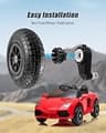 Alligator 12-Inch Pneumatic Rubber Replacement Tire 2-Pack for Ride-On Vehicles