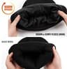 MELASA Fleece Lined Winter LED Beanie Hat with USB Rechargeable Light