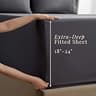 Hearth & Harbor 6-Piece Extra Deep Microfiber Sheet Set for 18-24 Inch Pockets, Queen