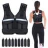 Sportneer Adjustable Weighted Vest Weights Set with Double-Lock System (2-18 Lbs)