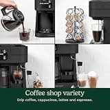 Cuisinart Coffee Center Barista Bar SS-4N1MBNAS 4-in-1 Coffee and Espresso Maker