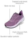 BRONAX Women's Wide Toe Box Lightweight Fitness and Daily Walking Shoe