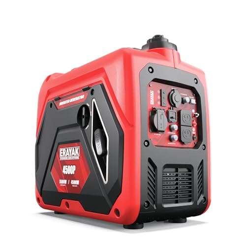ERAYAK 4500W Portable Inverter Generator for Home Backup and RV Camping