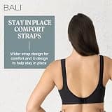 Bali Comfort Revolution Wirefree Shaping Bra with 4-Way Stretch Fabric