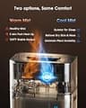 AERZY 18L Smart Ultrasonic Dual Mist Tower Humidifier for Large Spaces