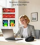 Medcursor Upgraded Hand Massager with Heat, Compression & Cordless Design