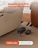 VEVOR 5000mAh Max Capacity Recliner Battery Pack with Real-Time LED Display