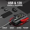 NOCO Boost HD GB70 2000A 12V UltraSafe Lithium Jump Starter for Up to 8L Gas and 6L Diesel