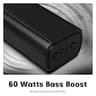 Rythflo 16-Inch 60W Compact Soundbar with Dynamic RGB Lighting Effects