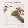 Zyliss Lock N' Lift Ergonomic Manual Can Opener with Lid Lifter Magnet