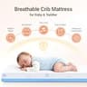 Mamazing Aerobase 2-Stage Breathable Non-Toxic Baby Crib and Toddler Mattress