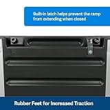 PetSafe Happy Ride Telescoping Aluminum Dog Ramp for Car Side Doors, 300 lbs Limit