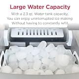 Frigidaire 26-Pound Portable Compact Countertop Bullet Ice Making Machine