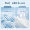 Cozy Bliss Reversible Q-Max 0.45 Cooling Comforter with Silky Smooth Feel, Queen