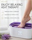 ELLA BELLA Paraffin Wax Machine Complete Home Spa Kit with Thermal Mitts and Booties