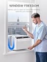 Midea 12,000 BTU U-Shaped Smart Inverter Window Air Conditioner Series
