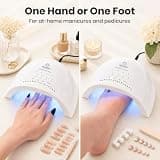 Beetles Beginner-Friendly UV LED Nail Lamp with Continuous 5-Minute Mode