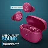 JLab Go Pop ANC Ultra-Compact True Wireless Earbuds with Integrated USB-C Cable