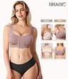 BRABIC Women's Front-Closure Surgical Compression Recovery Bra Bralette