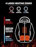 Varmcore Kids Casual Electric Fleece Heated Hoodie with Included Battery