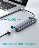 Baseus 9-in-1 Dual Monitor USB-C Docking Station with 4K@120Hz Support