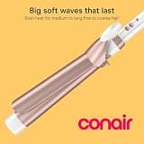 Conair Double Ceramic 1.5-Inch Extra Long Barrel Hair Curling Iron Tool