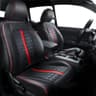 Carlimeki Fully Covered Leather Custom Fit Seat Covers for Toyota Tacoma