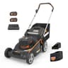 WORX Nitro WG752 21-Inch 40V Cordless Lawn Mower with Dual PowerShare Batteries