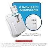 Ceptics 35W Universal Travel Adapter Kit with Dual USA Sockets & USB-C