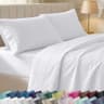 California Design Den 400 Thread Count 100% Cotton Sateen Deep Pocket Queen Sheet Set