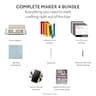 Cricut Maker 4 Beginner Starter Kit with Assorted Vinyl, Iron-On & Basic Tools