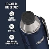 Stanley Heritage Classic Vacuum Bottle with Handle, 1.1 Quart Capacity