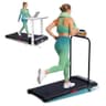 Portable Under Desk Walking Pad Treadmill with 3.0HP Motor and Incline
